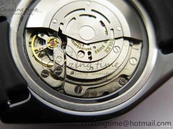 MiroTime 0122 Submariner 40mm Black Ceramic 5GF Best Edition Black Dial on Black Rubber Strap SA Unique 2464